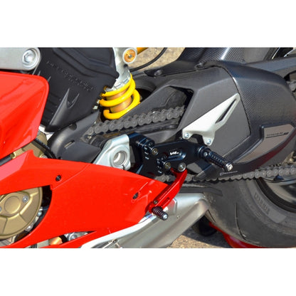 DBK Special Parts (Ducabike) Type 1 Adjustable Rearsets for the Ducati Panigale V4 / S / Speciale (18-24)
