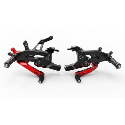 DBK Special Parts (Ducabike) Type 1 Adjustable Rearsets for the Ducati Panigale V4 / S / Speciale (18-24)