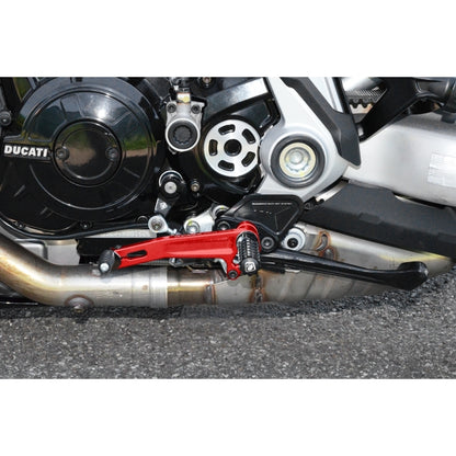 DBK Special Parts (Ducabike) Adjustable Rearsets for the Ducati XDiavel (Mid Mount Controls)