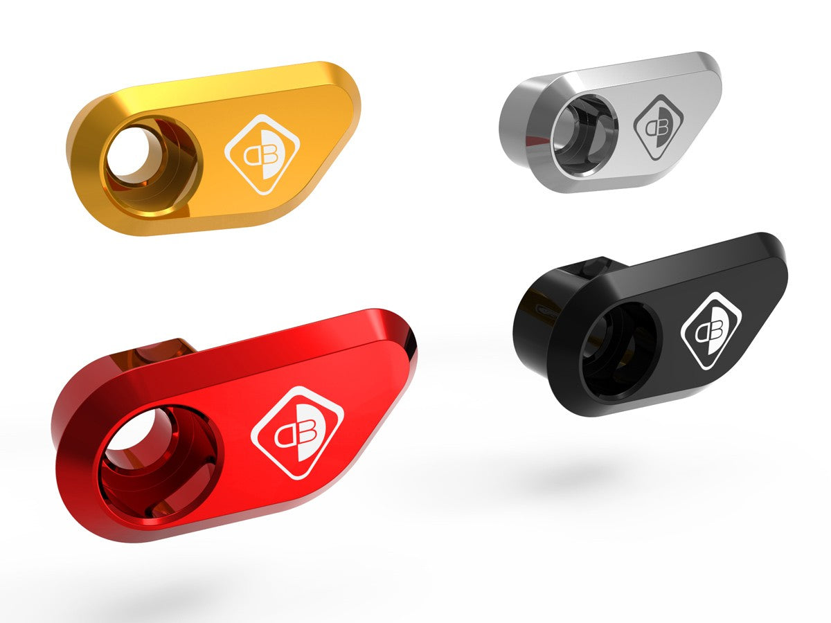 DBK Special Parts (Ducabike) Billet Front ABS Sensor Protector for the Ducati Diavel V4, Scrambler 800, and Hypermotard 698 Mono (2023+)