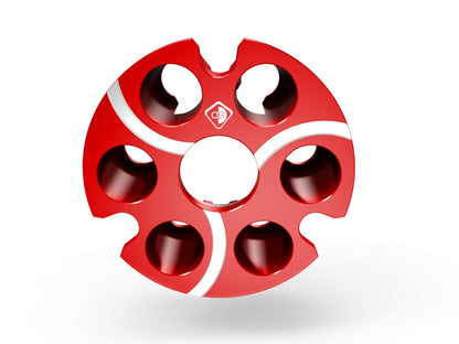 DBK Special Parts (Ducabike) Contrast Cut Pressure Plate for Ducati's with 6 spring Wet Clutches