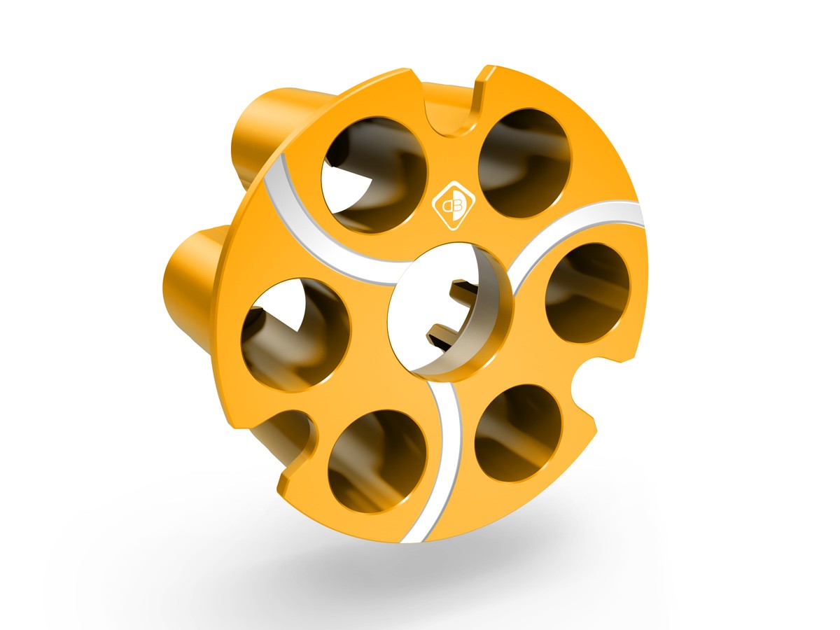 DBK Special Parts (Ducabike) Contrast Cut Pressure Plate for Ducati's with 6 spring Wet Clutches