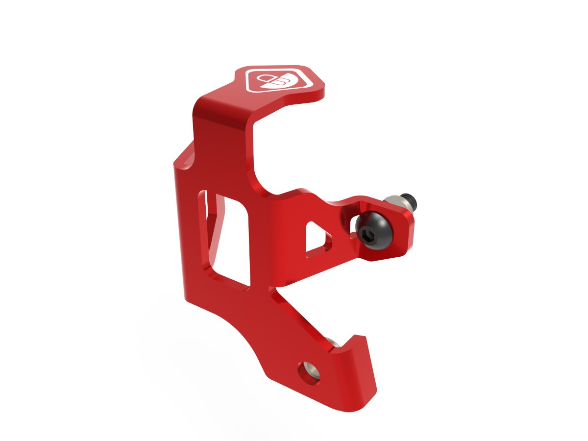 DBK Special Parts (Ducabike) Aluminum Rear Brake Reservoir Protector - Type 4