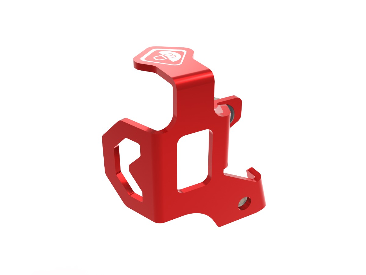 DBK Special Parts (Ducabike) Aluminum Rear Brake Reservoir Protector - Type 4