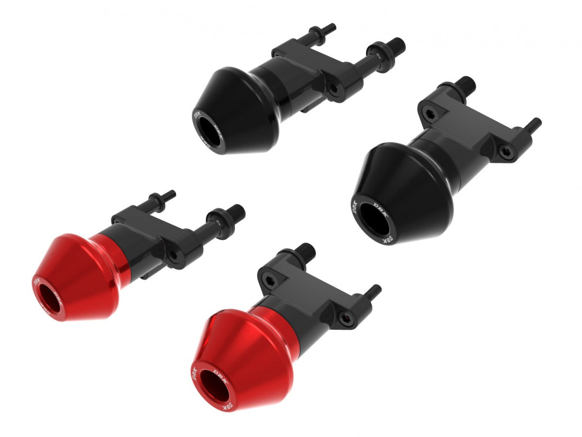 DBK Special Parts (Ducabike) Billet Frame Slider Kit for Ducati Diavel V4 - Round Slider