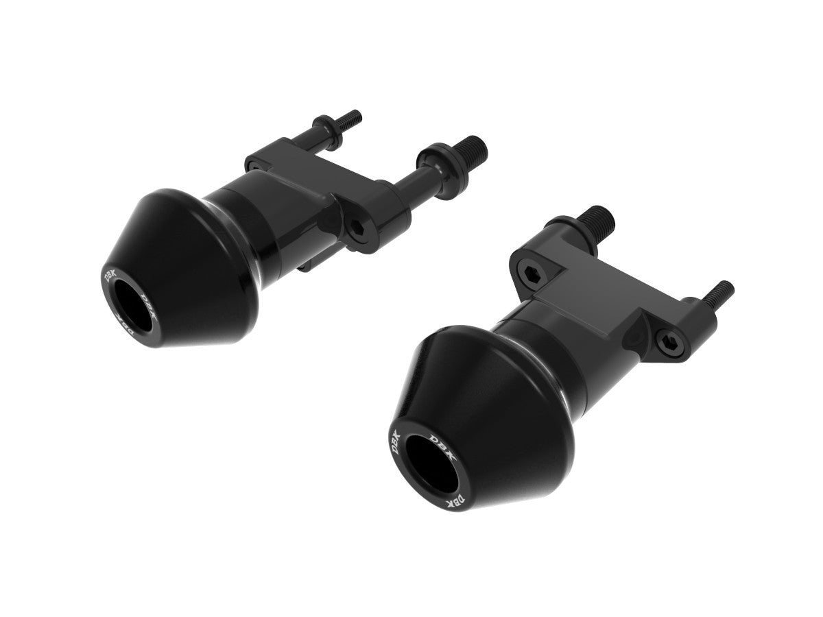 DBK Special Parts (Ducabike) Billet Frame Slider Kit for Ducati Diavel V4 - Round Slider