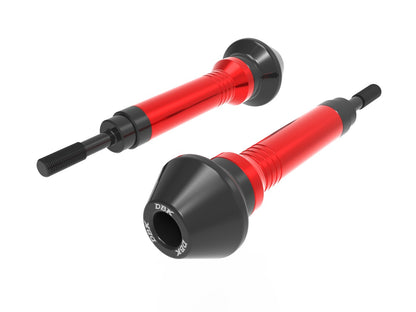 DBK Special Parts (Ducabike) Billet Frame Slider Kit for Ducati Hypermotard 698 Mono - Round Slider