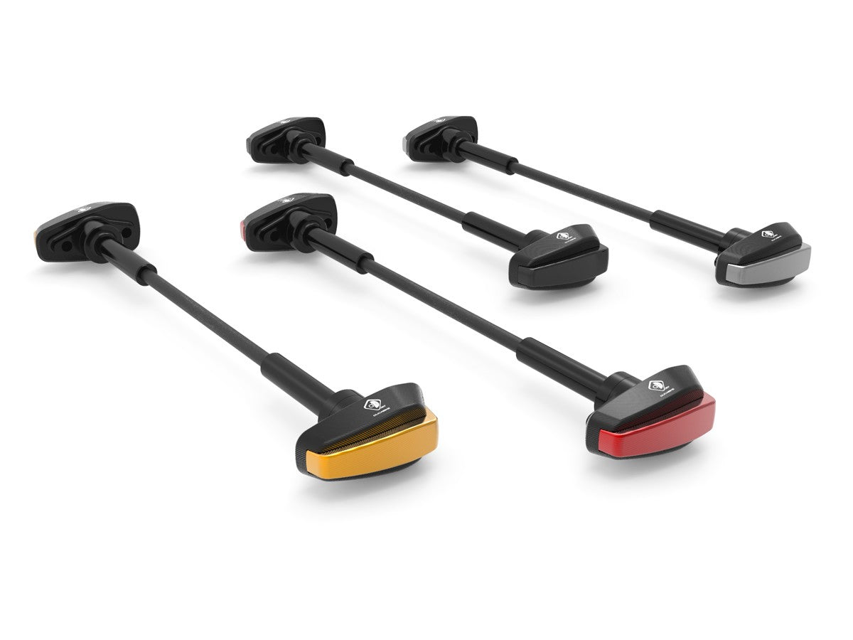 DBK Special Parts (Ducabike) Billet Frame slider kit for Ducati Hypermotard 950 / 950 SP and Scrambler 1100 - Long Slider