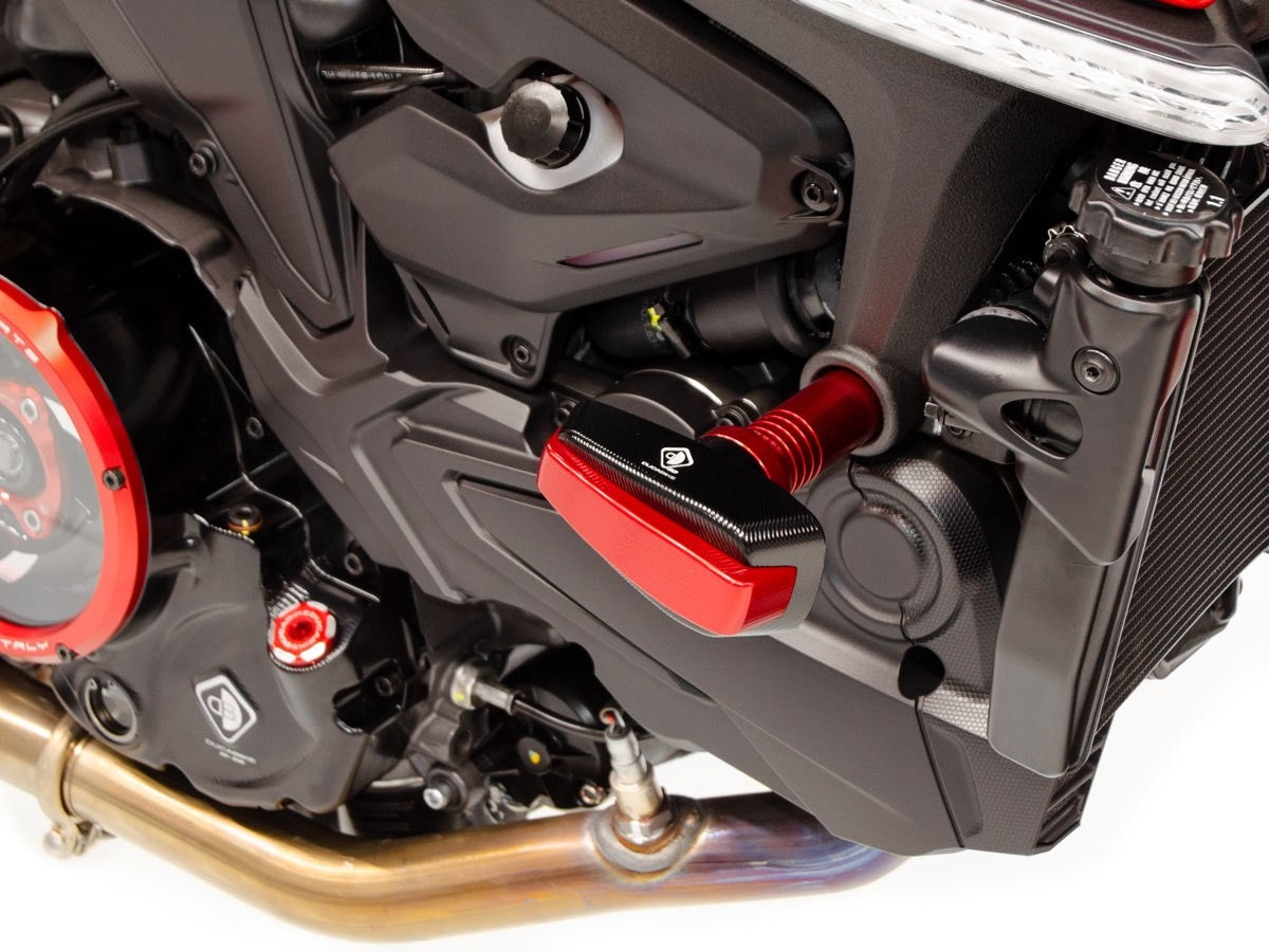 DBK Special Parts (Ducabike) Billet Frame slider kit for Ducati Monster 937 - Long slider