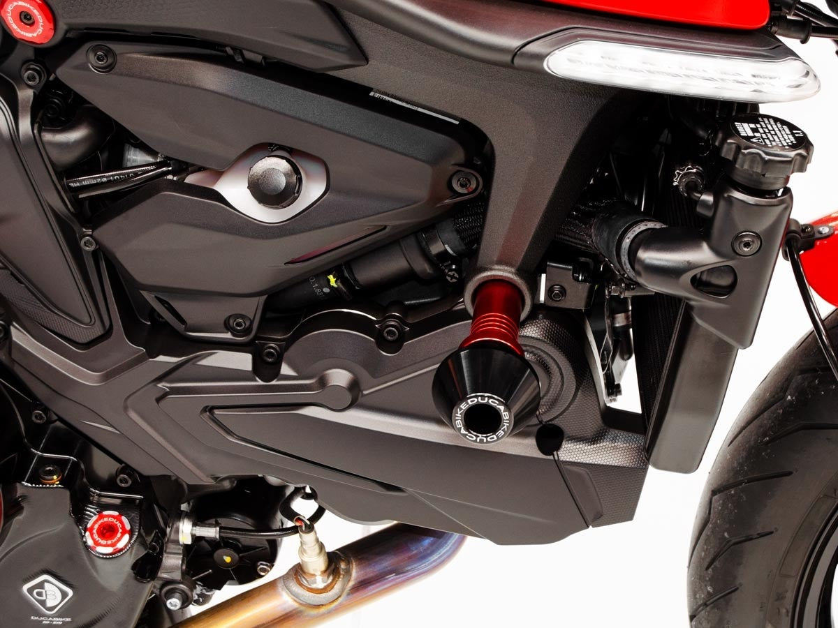 DBK Special Parts (Ducabike) Billet Frame slider kit for Ducati Monster 937 - Round slider