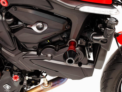 DBK Special Parts (Ducabike) Billet Frame slider kit for Ducati Monster 937 - Round slider
