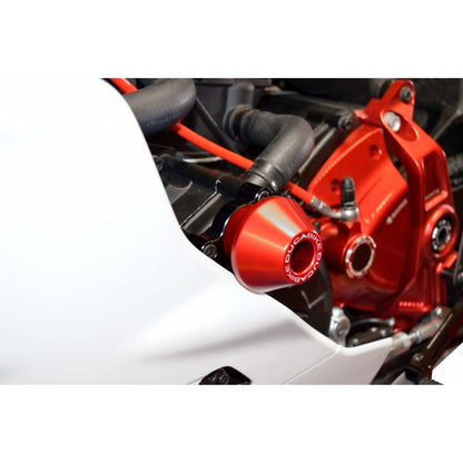 DBK Special Parts (Ducabike) Billet Frame slider kit for Ducati Supersport 939 / 950 / S - Round slider