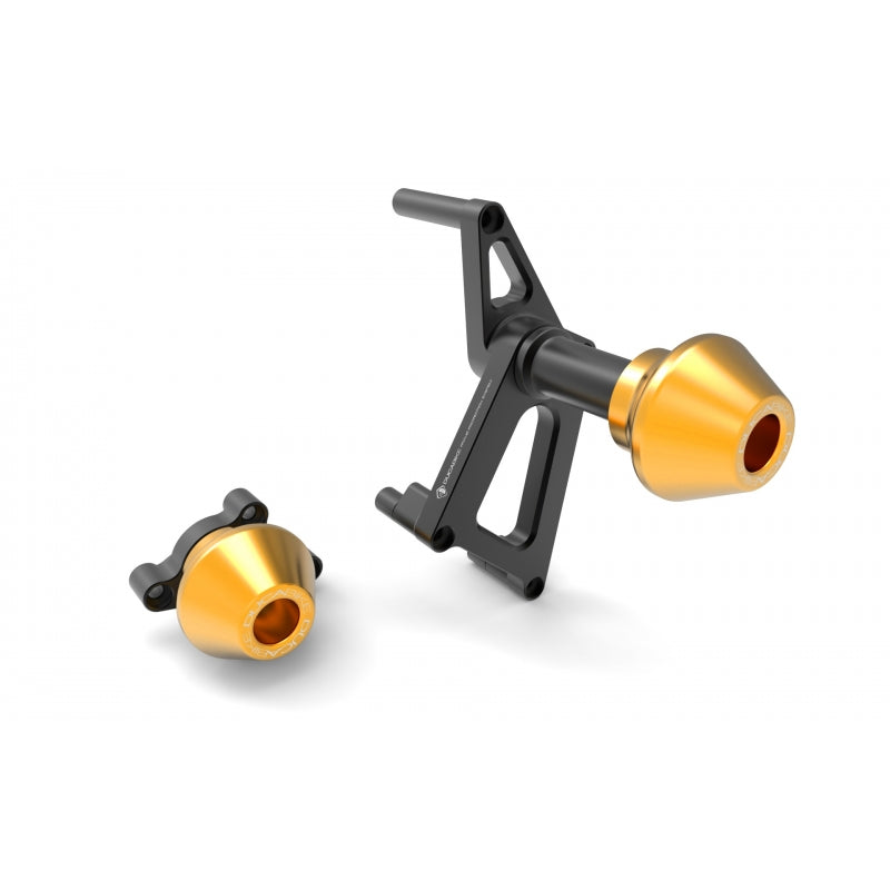 DBK Special Parts (Ducabike) Billet Frame slider kit for Ducati Supersport 939 / 950 / S - Round slider