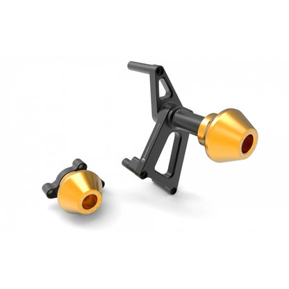 DBK Special Parts (Ducabike) Billet Frame slider kit for Ducati Supersport 939 / 950 / S - Round slider