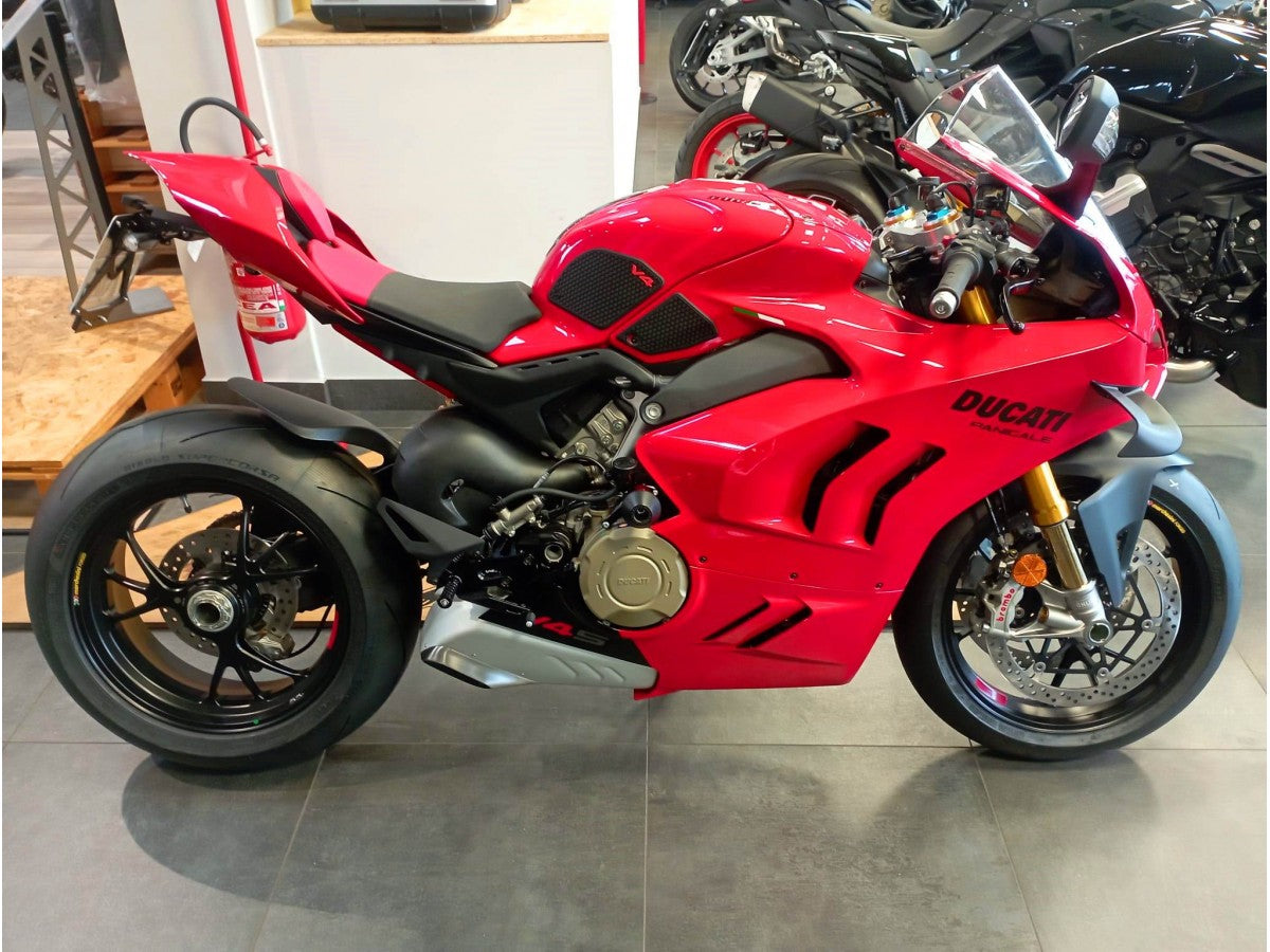 DBK Special Parts (Ducabike) Billet Frame Slider Kit for Ducati Panigale V4 / S (2022+) - Round Slider