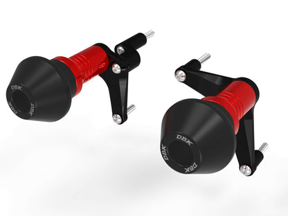 DBK Special Parts (Ducabike) Billet Frame Slider Kit for Ducati Panigale V4 / S (2022+) - Round Slider