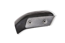 QD Carbon Fiber Header Exhaust Shield (with Alutech Carbon) for the Indian FTR 1200 (Flat Track Racer)