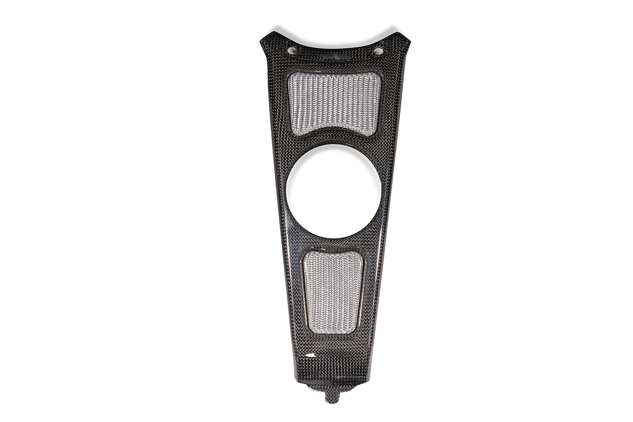 QD Carbon Fiber Tank Cover (with Alutech Carbon) for the Indian FTR 1200 (Flat Track Racer)