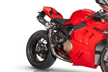 QD Exhaust Twin GUNSHOT DARK MATTER Semi-Full RACE Exhaust for the Ducati Panigale / Streetfighter V4 (21-24)