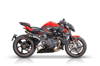QD Exhaust Power Gun Muffler Set - MV Agusta Brutale 1000 / 1000RR