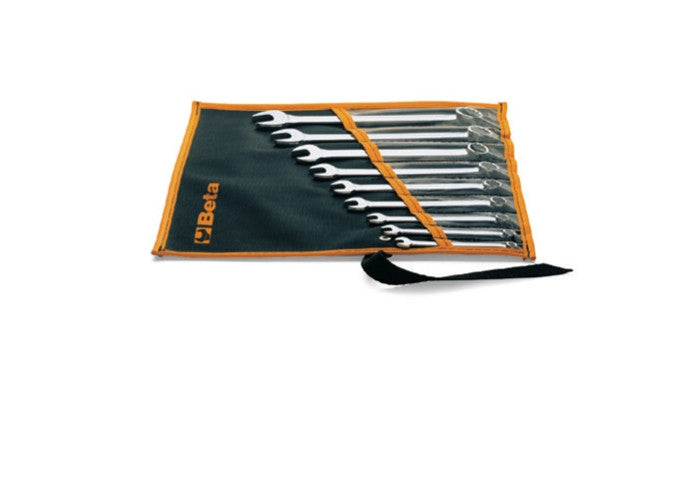 Beta Tools Model 42  As/B9-9 Combination Wrenches in Wallet