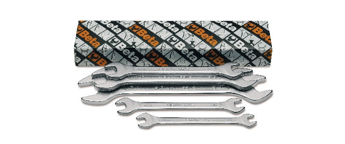 Beta Tools Model 55  As/11-11 Double Open End Wrenches in Box