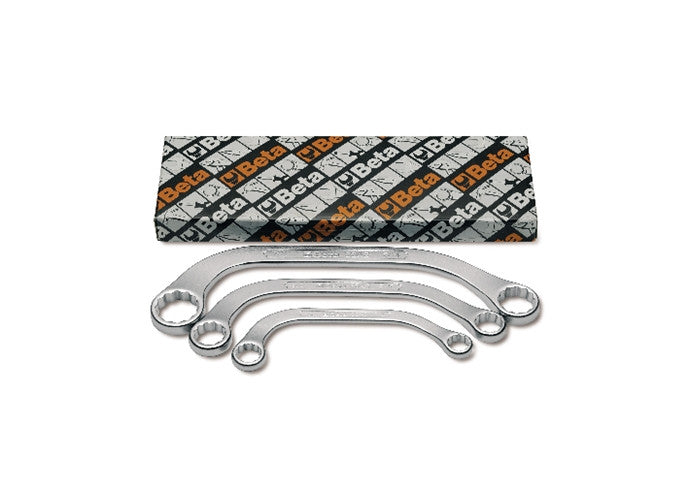 Beta Tools Model 83  As/3-3 Half-Moon Ring Wrenches in Box