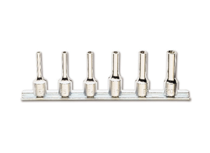 Beta Tools Model 910  Ftx/Lsb6-Rails of 6 Sockets 910Ftx
