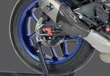 Gilles AP.GTA Rear Axle Crash Pads for the Yamaha YZF-R6 (2017+)  YZF-R1 (2015-2016)  YZF R1M  and YZF-R1S