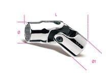 Beta Tools Model 910  As/Sn11/16-Swivel End Bi-Hexagon Sockets