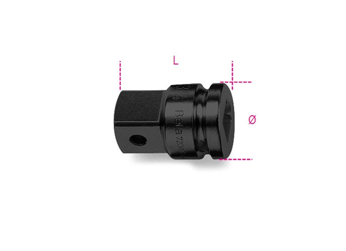 Beta Tools Model 710  16-Impact Adaptor 3/8'-1/2' Drives