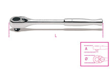 Beta Tools Model 920  M/55-1/2' Drive Reversible Ratchet