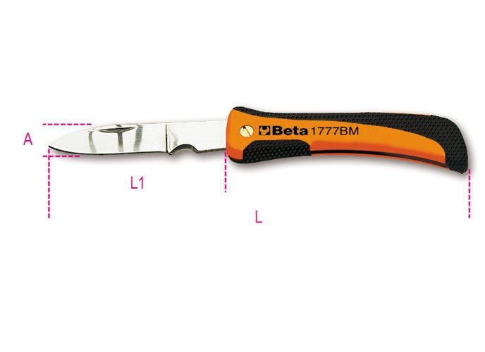 Beta Tools Model 1777  Bm-Foldaway Knife