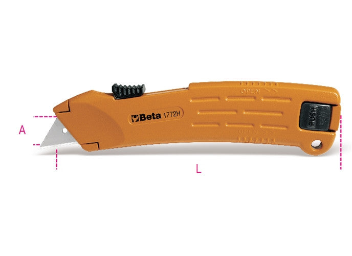 Beta Tools Model 1772  H-Safety Utility Knife