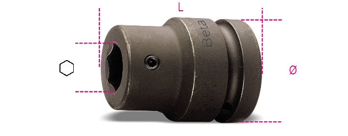 Beta Tools Model 727  Pi/32mm-Impact Bit Holder for 727/Es32
