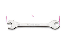 Beta Tools Model 55  25x28mm-Double Open End Wrenches Bright