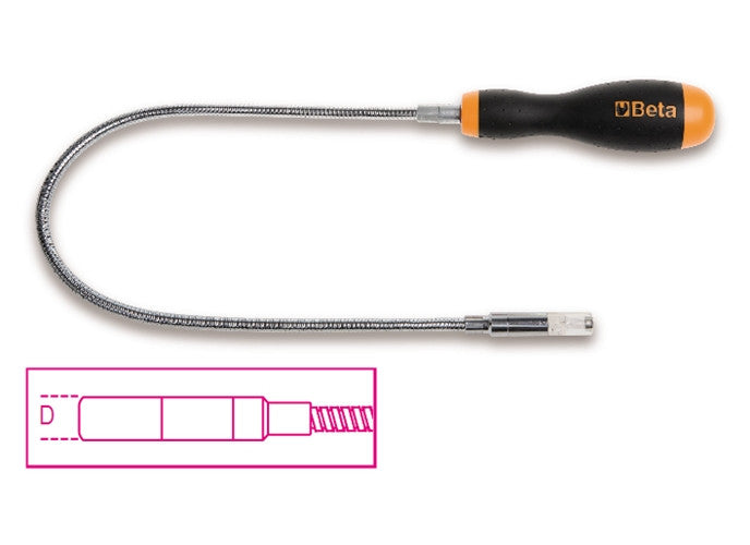 Beta Tools Model 1712  E/L1-Flexible Magnetic with Led