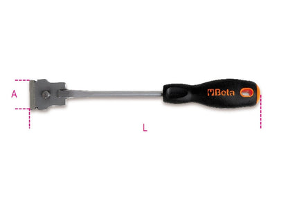 Beta Tools Model 1774A  Multifunction Scraper Bi-Material