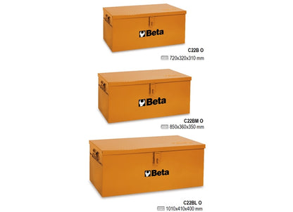 Beta Tools Model C22  B-O-Empty Tool Trunk Orange