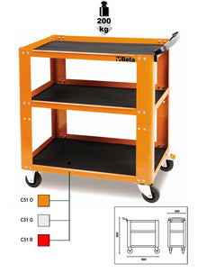 Beta Tools Model C51  O-Easy Trolley Orange