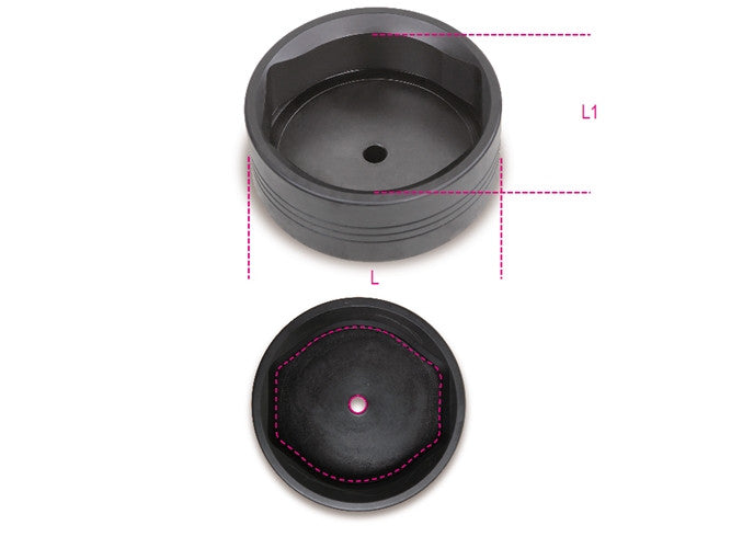 Beta Tools Model 970  Ot111mm-Oval Impact Sockets