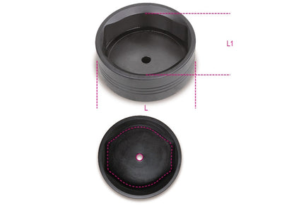 Beta Tools Model 970  Ot111mm-Oval Impact Sockets