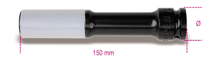 Beta Tools Model 720  Lpl17-Impact Sockets Long Wheel Nuts
