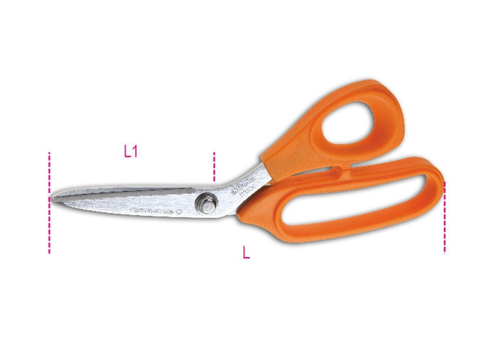 Beta Tools Model 1131  Ck-Kevlar & Fibre Optics Scissors