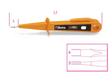 Beta Tools Model 1253  A-Mains Testing Screwdriver 125/250