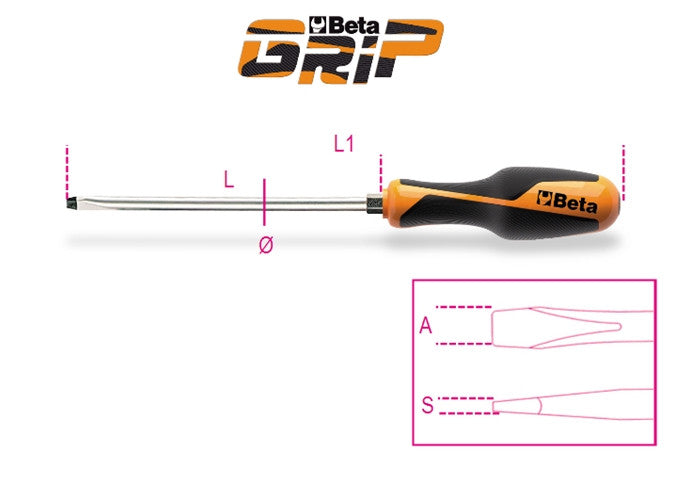 Beta Tools Model 1260  E 8mm-Screwdrivers Hexagon Bolsters