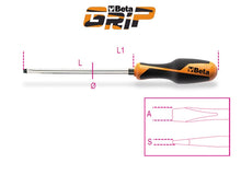Beta Tools Model 1260  E 10mm-Screwdrivers Hexagon Bolsters