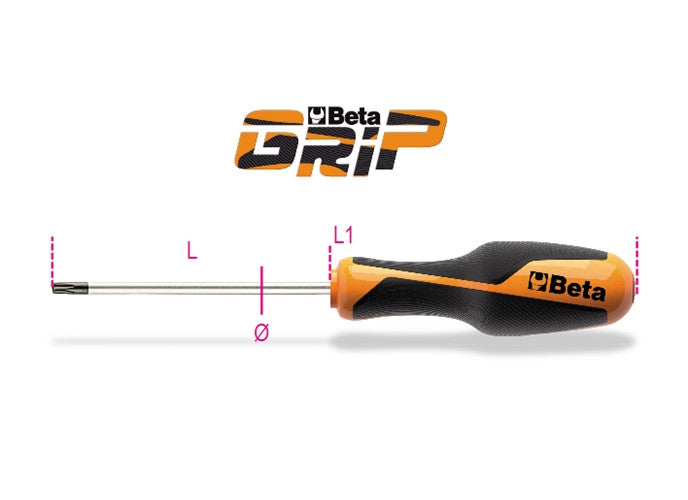 Beta Tools Model 1268  Rtx40-Screwdrivers Rtx with Handles