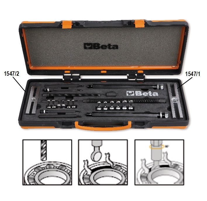 Beta Tools Model 1547  C6-Dummy Ball Bearing Extractors