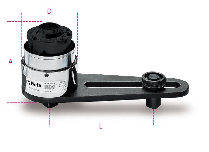 Beta Tools Model 565  2R-Torque Multiplier 25:1 Anti-Wind Up